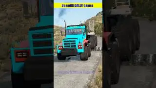 Cars vs Massive Magic Color Speed Bumps