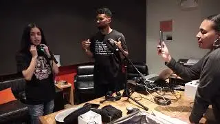 Magic Girl & Basko Inventor of the ELECTRO SPIT Talkbox Part 1