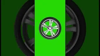 wheel car Chroma key effect Green screen animation #greenscreen #cartoonvideo  #chromakey #wheels