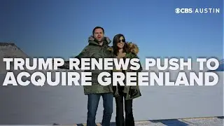 Trump renews push to acquire Greenland as congressional delegation heads to Denmark