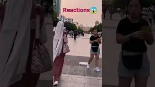 People's reactions on Muslim girl😱|Islam power💪 #shortsfeed #shortsviral #viral #subscribe