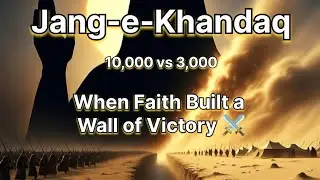 &ldquo;The Battle of the Trench | 10,000 vs 3,000 | When Faith Built a Wall of Victory ⚔️&rdquo;#islamichistory 