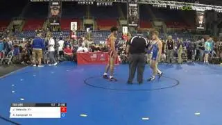 Junior FS 132 Consi of 64 #1 - Joseph Valencia (NV) vs. Aidan Campbell (KS)