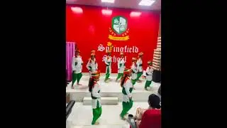 Danceperformance#kesarirang#springfieldschool