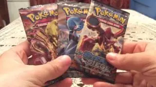 Opening an Azelf Promo 3-Pack Steam Siege Blister