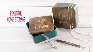 Handcrafted Treasure Tin custom wood gifts &ndash; Thirty-One Gifts