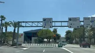 Record go Alicante Airport Car Return Route- Last 2 km