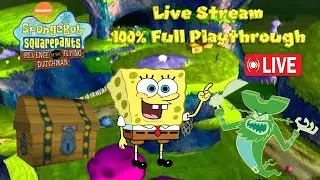 SpongeBob SquarePants: Revenge of the Flying Dutchman - 100% Full Game - Treasure Hunting Adventures