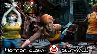 Horror Clown 🤡 Survival |Survival games|gameplay video