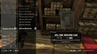 Spell Tome: Whirlwind Cloak