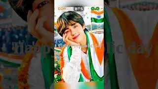 Happy Republic Day All Bts members #republicday #indian #festival #bts #shortfeed