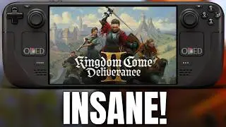 Kingdom Come Deliverance 2 on Steam Deck OLED is INSANE