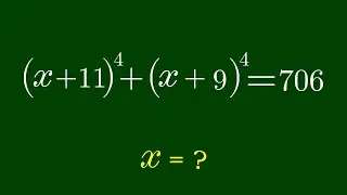 A Nice Algebra Problem | Math Olympiad | How to solve for x?