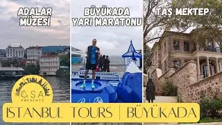 Büyükada'da Az Bilinen Yerler & Büyükada Yarı Maratonu Vlog | Istanbul Tours - Büyükada #1