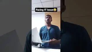 Junior troll😜 IT Issue வரப்ப எல்லாரோட Mind voice இதான்😂 #corporate #itdoods #dlf #office #chennai