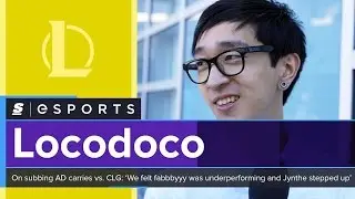 Locodoco on subbing AD carries vs. CLG: 'We felt fabbbyyy was underperforming and Jynthe stepped up'