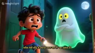 पिंटू और भूत दोस्त 👻 | Funny Horror Cartoon Story | Hindi#viral #subscribe #video 