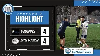 J3 BS EMPRESAS 1 TEATRO KAPITAL FC VS EY PARTHENON