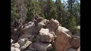 Meyer Ranch Park Colorado. Large rocks, beautiful trails and scenery!