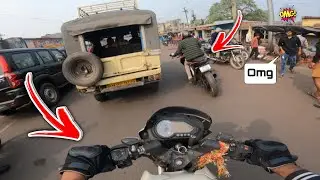 Raw ride with pulsar : hyper ride : Full reactions : pulsar 150