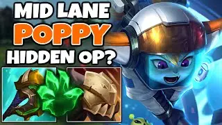 POPPY MID feels SO STRONG (and FUN) after the recent BUFFS | 13.8 - League of Legends