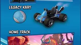 Crash Team Racing Nitro-Fueled (PS4/XO/NS) - Dr. N. Tropy Legacy Kart & Home Track (PVC)