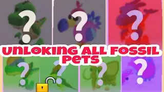 All The Pets In Fossil Eggs Update Unlocked In Adopt Me