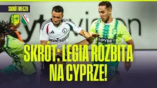 SKRÓT: AEK LARNAKA – LEGIA WARSZAWA. KLĘSKA NA CYPRZE! SKRÓT MECZU EL. LIGI EUROPY