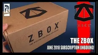 Subscription Spot | Zbox June 2018 Subscription UNBOXING!