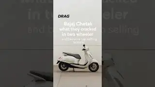 &ldquo;Bajaj Chetak ⚡ Built Right, Not Just Smart | Affordable &bull; Sustainable &bull; Strong&rdquo;🚀  Built for India