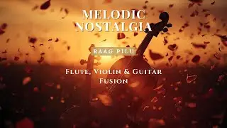 Melodic Nostalgia &ndash; Raag Pilu &ndash; Flute, Violin & Guitar Fusion | Soulful Indian Instrumental