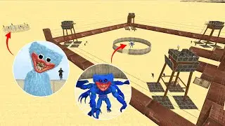 WE LOCKED HUGGY WUGGY IN A PRISON! - GARRY'S MOD