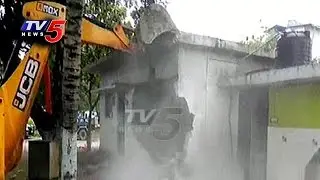 GHMC Officials Exercise On HC Orders | GHMC Operation Demolition |  Telugu News | TV5 News