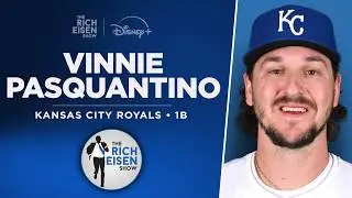 Royals 1B Vinnie Pasquantino Talks WBC, ABS, Jets Misery & More with Rich Eisen | Full Interview