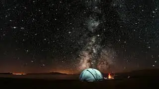 live wallpaper free . tent, starry sky, night, tourism wallpaper, background full Hd 4k