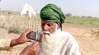 Relaxing ASMR: Grandpa's Slow Shave and Beard Car💈