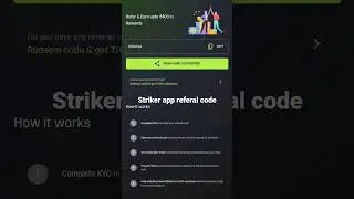 striker app referal code 2023
