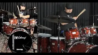 A Bateria mais barata da Odery é boa?! inRock Bloody Tiger com Montanha!