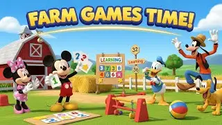 Farm Games & Learning Time 🎯🌾 | Mickey Mouse and Friends &ndash; Episode 6 | Kids Cartoon
