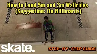 Как выполнить 5-метровый воллрайд (Предложение: на рекламных щитах) в Skate 4 | Еженедельные зада...