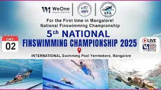5TH  NATIONAL FINSWIMMING CHAMPIONSHIP 2025- DAY 2  || V4NEWS LIVE