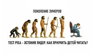 Поколение зумеров. Тест PISA, Эстония лидер! Учись пока молод. Чтение и результат @SergeiRedki