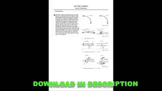 HITACHI ZX20U 5B Workshop & Technical Service Manual PDF