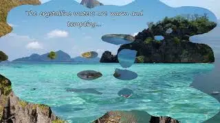Relaxation in Beautiful Places of Palawan's Bacuit Archipelago. EL NIDO