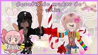 🌸Desafio de mudar de skin toda vez que morrer!🎀