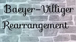 Baeyer Villiger Oxidation; Rearrangement; Reaction mechanism, tricks to solve questions#CSIR#NET#JRF