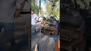 I bought a dump truck with a bad engine #truck #engineblock #engine #mechanic #dumptruck #work