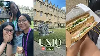 UNIQ 2023 : day 2! l lectures, mansfield college, trivia night
