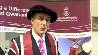 Swansea University - Iolo Williams receives honorary degree January 2015