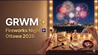 GRWM 🎆 Ottawa Fireworks Night 2026 | Cozy Beauty Prep